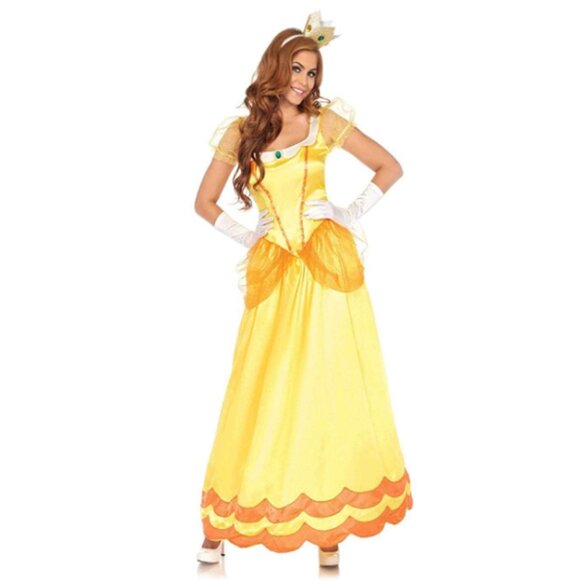 Leg Avenue Dresses & Skirts - Sunflower Princess Costume, Long Satin Gown